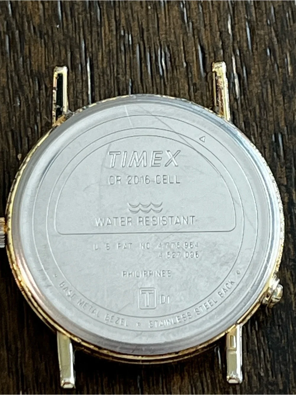 Timex Indiglo Day / Date Watch: New Battery: Indiglo Button Is Stuck: No Band